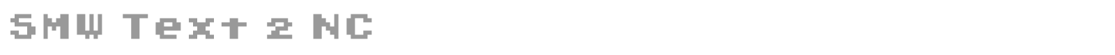 SMW Text font preview